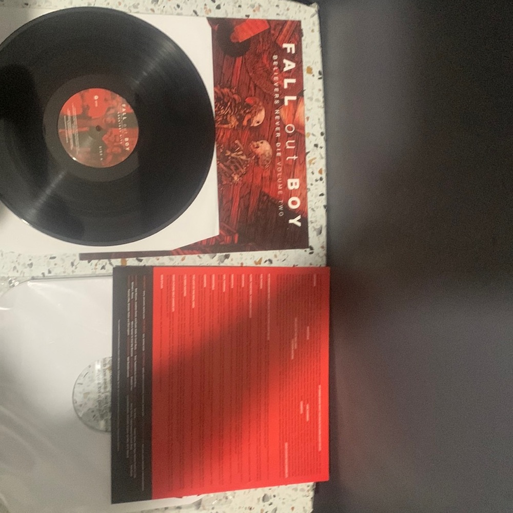 Believers Never Die Volume 2 Fall out Boy 1 vinyl set